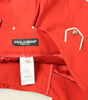 Dolce &amp; Gabbana Elegant Red High-Waist Cropped Pants