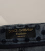 Dolce &amp; Gabbana Elegant Floral High Waist Skinny Jeans