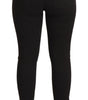 Dolce &amp; Gabbana Sleek Black Cotton Stretch Skinny Jeans