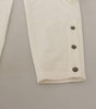 Dolce &amp; Gabbana Elegant White High-Waist Tapered Trousers