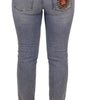 Dolce &amp; Gabbana Elegant Skinny Fit Denim for Sophisticated Style