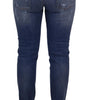 Dolce &amp; Gabbana Chic Low Waist Skinny Denim Jeans