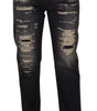 Dolce &amp; Gabbana Elegant High Waist Skinny Jeans