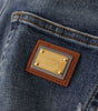 Dolce &amp; Gabbana High Waist Skinny Designer Jeans in Blue