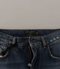 Dolce &amp; Gabbana Chic Boyfriend Cut Mid Waist Denim Jeans