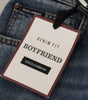 Dolce &amp; Gabbana Chic Boyfriend Cut Mid Waist Denim Jeans