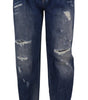 Dolce &amp; Gabbana High Waist Skinny Denim Jeans - Chic Blue Washed