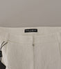 Dolce & Gabbana - Short culotte blanc taille haute élégant