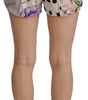 Dolce & Gabbana Patchwork High Waist Designer Shorts