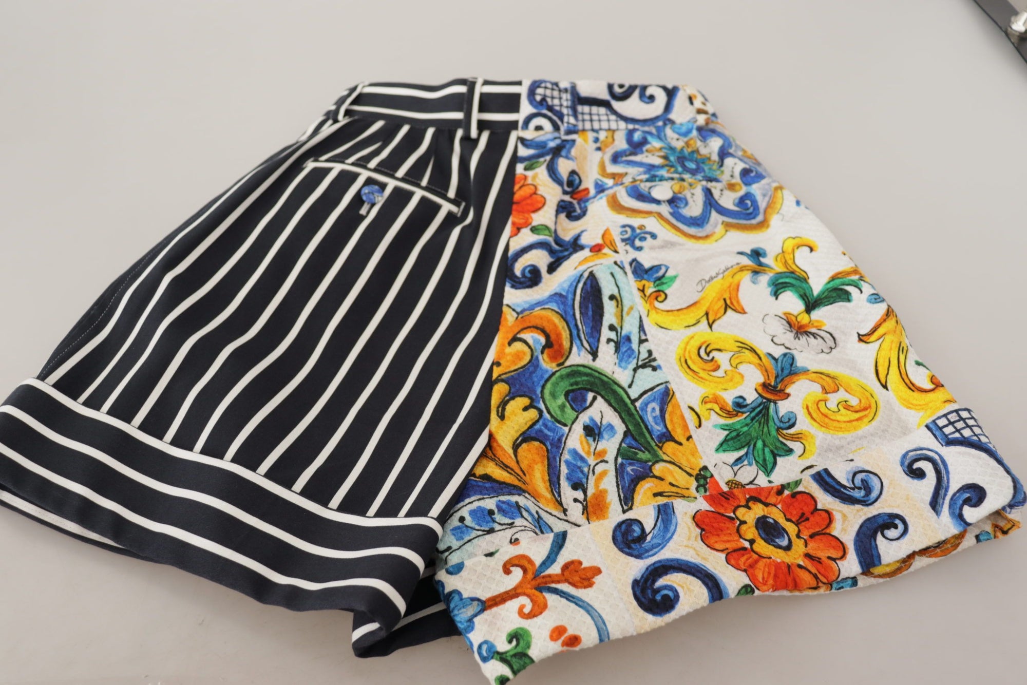 Bermuda taille haute en majolique Dolce &amp; Gabbana