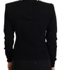 Dolce & Gabbana Black Cashmere Turtleneck Pullover Sweater