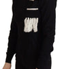 Dolce & Gabbana Black Cashmere Turtleneck Pullover Sweater