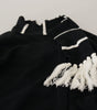 Dolce & Gabbana Black Cashmere Turtleneck Pullover Sweater
