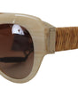 Dolce & Gabbana Beige Acetate Full Rim Brown Lense DG4294 Sunglasses