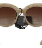 Dolce & Gabbana Beige Acetate Full Rim Brown Lense DG4294 Sunglasses