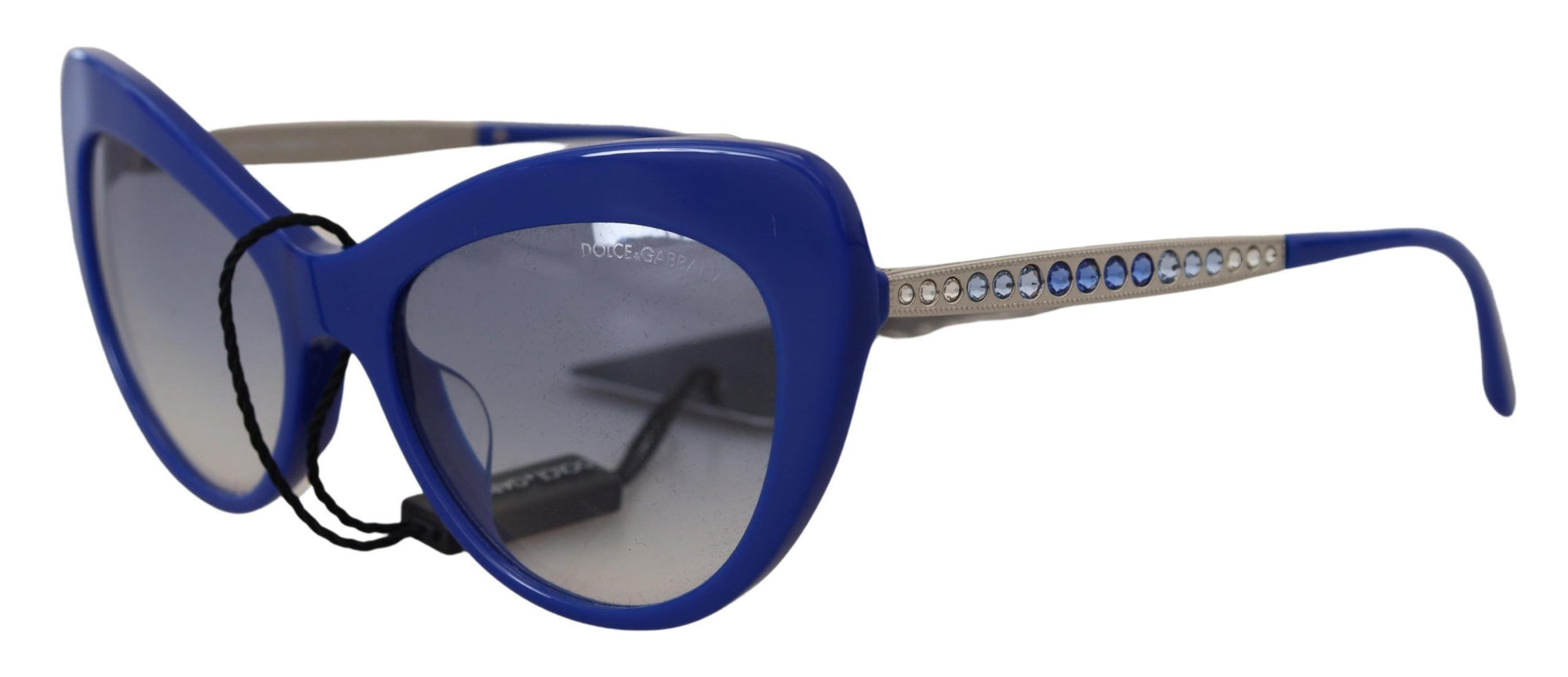 Dolce & Gabbana Blue Acetate Full Rim Cat Eye DG4307 Sunglasses