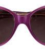 Dolce & Gabbana Purple Acetate Frame Round Shades DG4171P Sunglasses
