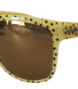 Dolce & Gabbana Yellow Stars Acetate Square Shades DG4125 Sunglasses