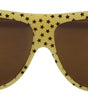 Dolce & Gabbana Yellow Stars Acetate Square Shades DG4125 Sunglasses