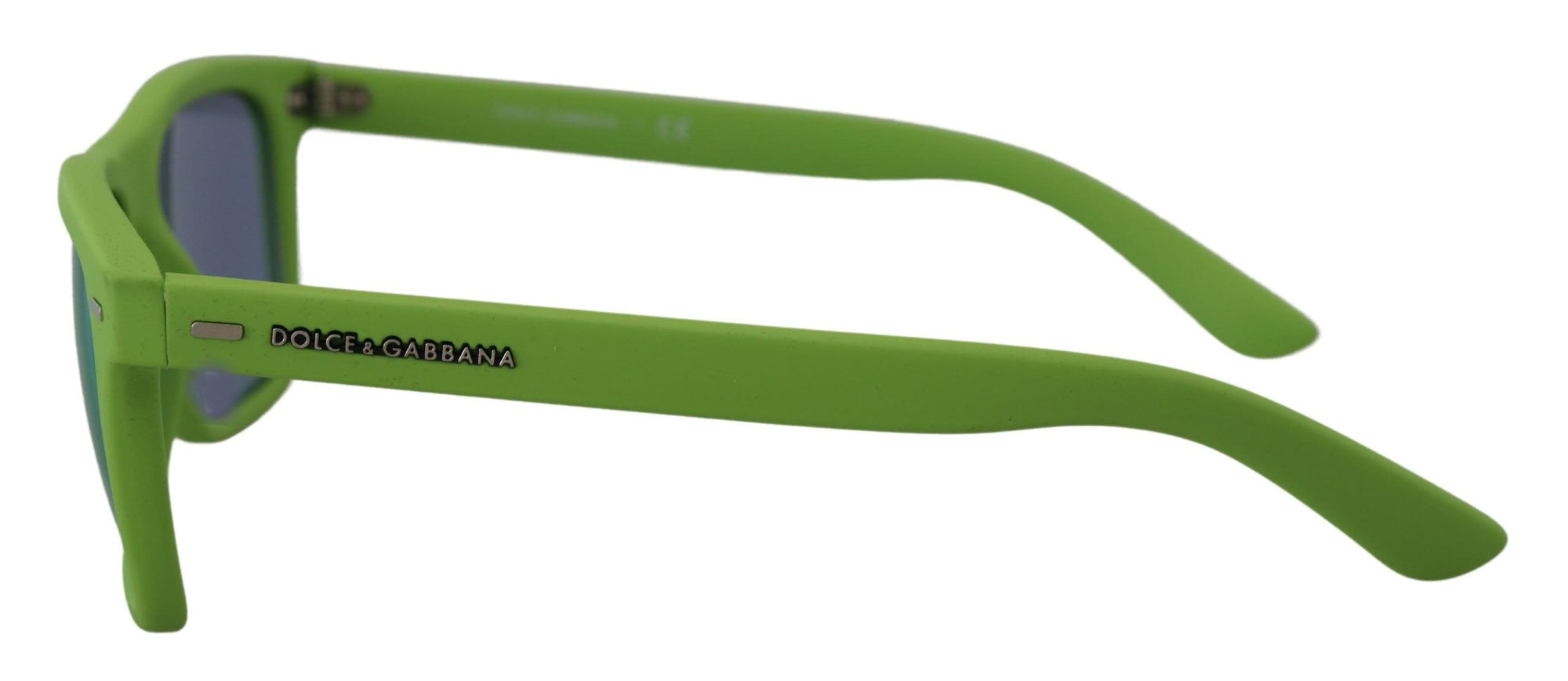 Dolce & Gabbana Green Rubber Full Rim Frame Shades DG6095 Acid Sunglasses