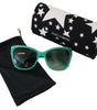 Dolce & Gabbana Green Stars Acetate Square Shades DG4124  Sunglasses