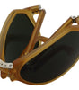Dolce & Gabbana Yellow Acetate Black Lens Aviator DG4196 Sunglasses