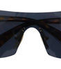 Dolce & Gabbana Gold Metal Rectangle Shades DG2263 Sunglasses