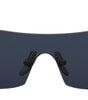 Dolce & Gabbana Gold Metal Rectangle Shades DG2263 Sunglasses
