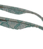 Dolce & Gabbana Blue Lace Acetate Crystal Round DG4190 Sunglasses