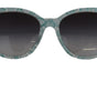 Dolce & Gabbana Blue Lace Acetate Crystal Round DG4190 Sunglasses