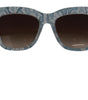Dolce & Gabbana Blue Lace Acetate Crystal Butterfly DG4231 Sunglasses