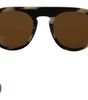 Dolce & Gabbana Brown Tortoise Oval Full Rim Eyewear DG4306 Sunglasses