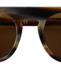 Dolce & Gabbana Brown Tortoise Oval Full Rim Eyewear DG4306 Sunglasses