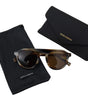 Dolce & Gabbana Brown Tortoise Oval Full Rim Eyewear DG4306 Sunglasses