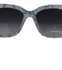Dolce & Gabbana Blue Lace Acetate Rectangle Shades DG4226 Sunglasses