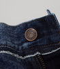 Dolce & Gabbana Blue Wash Cotton Regular Denim Jeans Pants