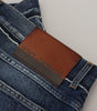 Dolce & Gabbana Blue Wash Cotton Regular Denim Jeans Pants