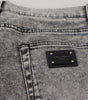 Dolce & Gabbana Gray Slim Fit Wash Stretch Cotton Denim Jeans