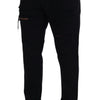 Dolce & Gabbana Black Loose Regular Torn Cotton Jeans
