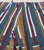 Dolce & Gabbana Multicolor Striped Stretch Cotton Shorts
