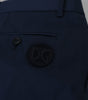 Dolce & Gabbana Blue Chinos Cotton Stretch Casual Shorts