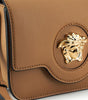 Versace Elegant Calf Leather Shoulder Bag in Brown