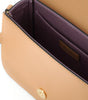 Versace Elegant Calf Leather Shoulder Bag in Brown