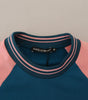 Dolce & Gabbana Blue Pink Queen Sequin Crystal Sweater