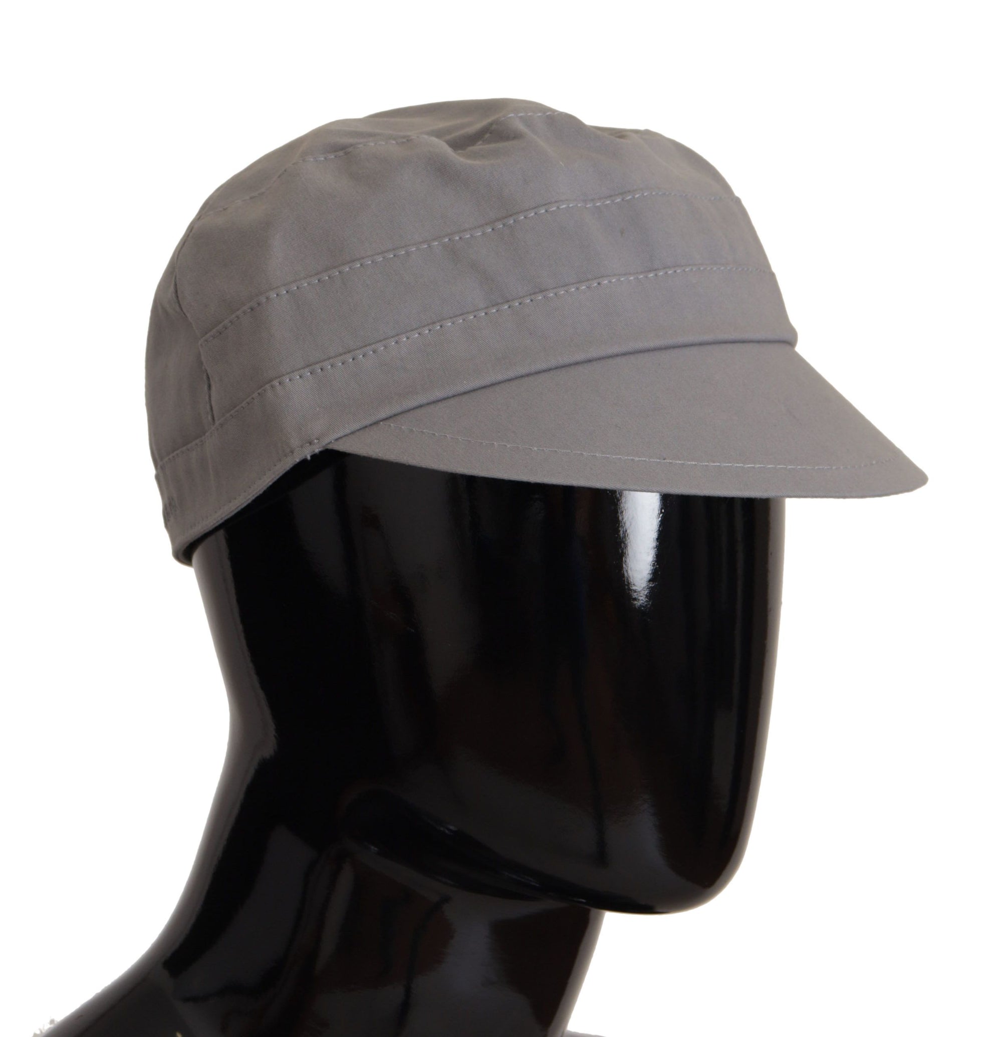 Casquette gavroche grise élégante Dolce & Gabbana - Accessoire classique
