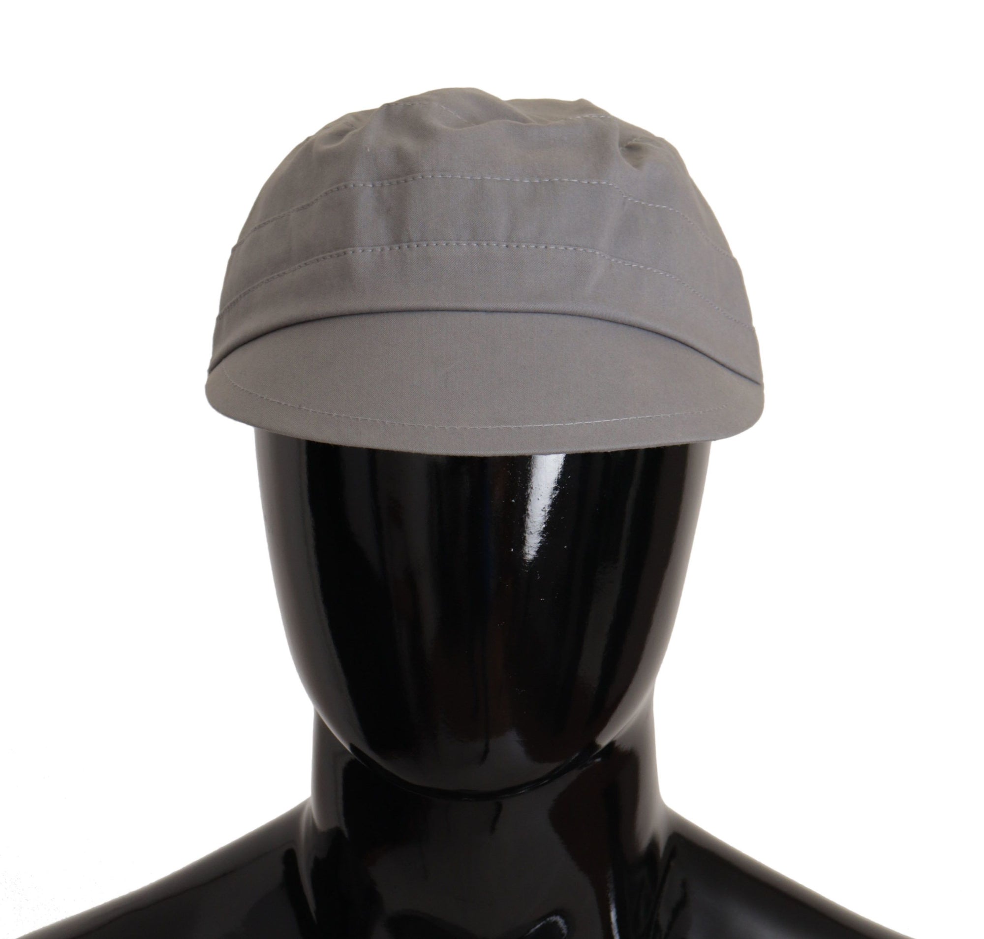 Casquette gavroche grise élégante Dolce & Gabbana - Accessoire classique