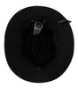 Dolce & Gabbana Elegant Gray Trilby Hat in Wool and Cashmere