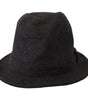Dolce & Gabbana Elegant Gray Trilby Hat in Wool and Cashmere