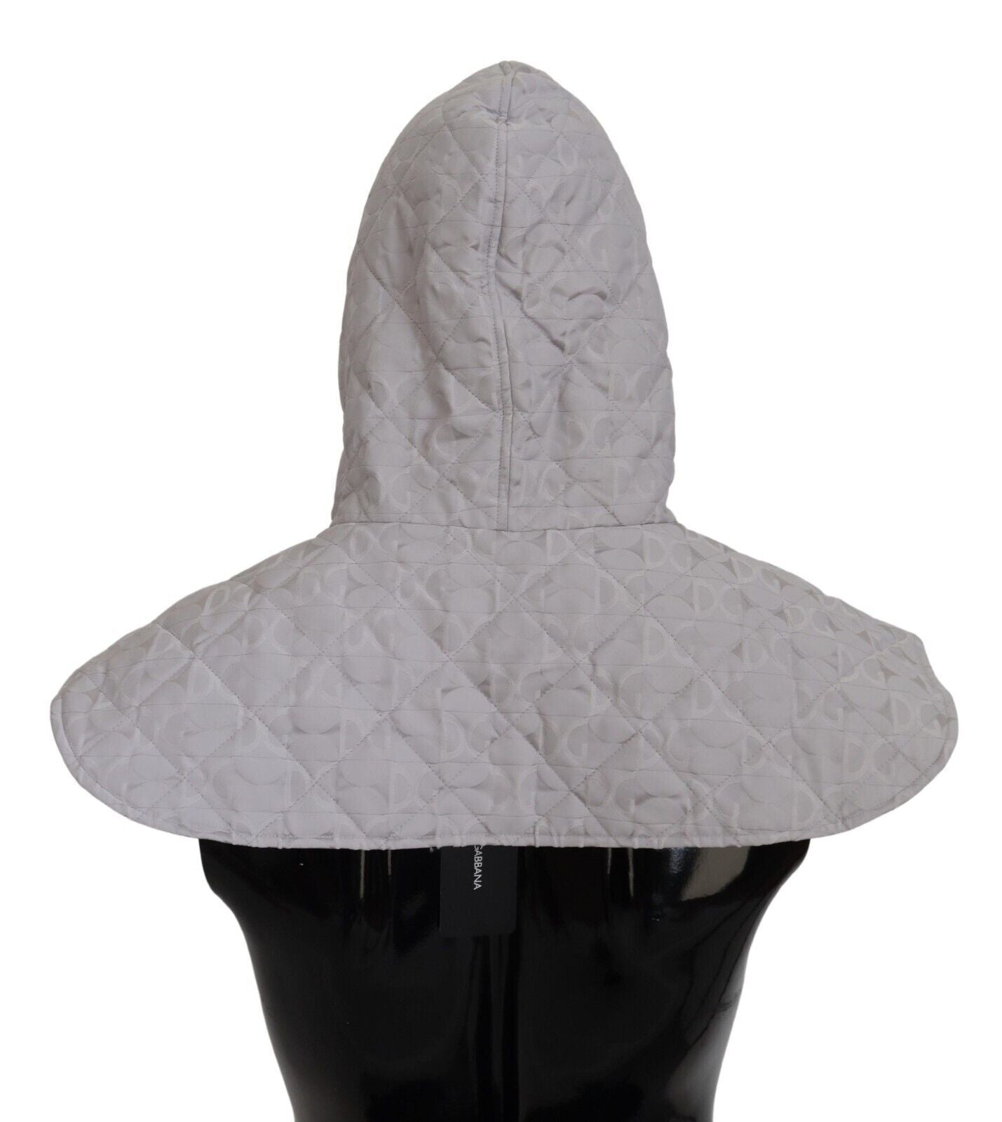 Dolce & Gabbana Élégant chapeau en nylon blanc pour toute la tête