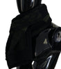 Dolce & Gabbana Black Green Knitted Men Neck Wrap Shawl Scarf